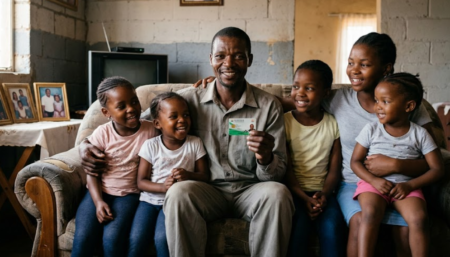 Father in Johannesburg Raises Five Daughters with SASSA Child Support Grant